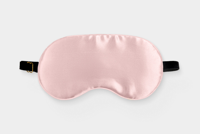 Маска для сна Somia х Ayris Silk, цвет розовое золото