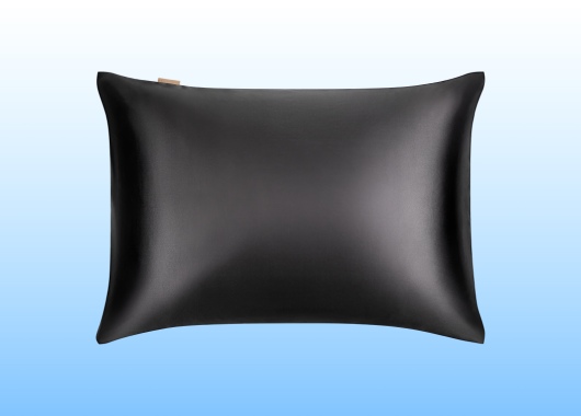 Наволочка Somia х Ayris Silk, цвет глубокий черный