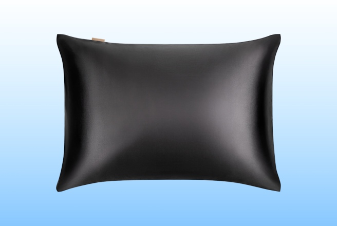 Наволочка Somia х Ayris Silk, цвет глубокий черный